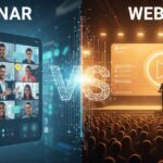 Webinar vs Webcast