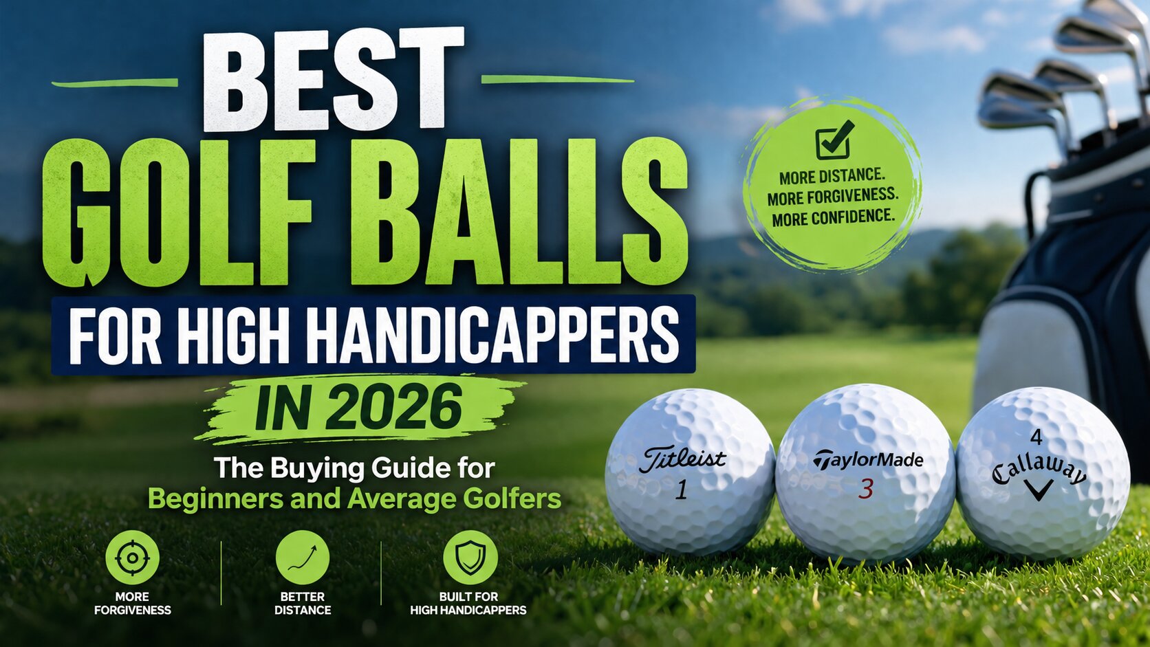 Best Golf Balls for High Handicappers